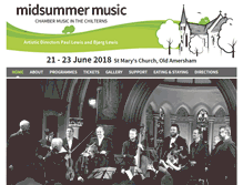 Tablet Screenshot of midsummermusic.org.uk